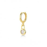 Mono orecchino Kurshuni Donna in Argento KR1122-3WYG - KR1122-3WYG